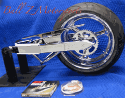 99-07 Hayabusa Chrome 240 Stocker Complete Fat Tire Swingarm Kit